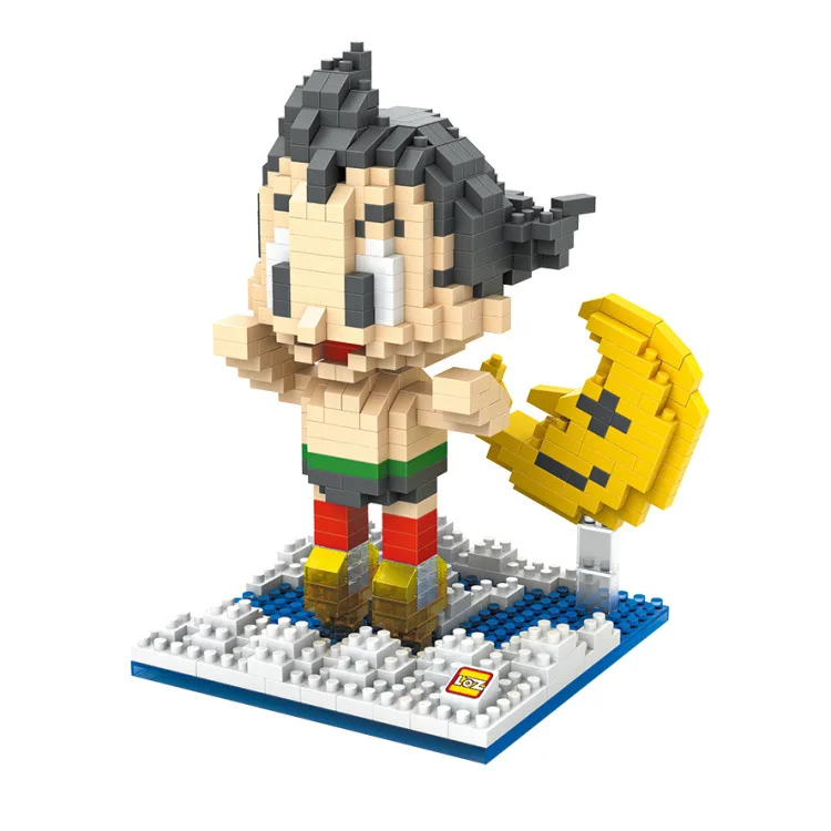 LOZ Мини Блоки Super Hero DIY Строительство Игрушки Действий brinquedos Аниме Juguetes Детские