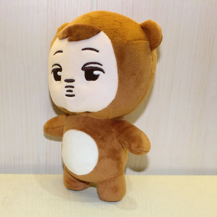 [MYKPOP] модные милые Kpop Кай из группы EXO медведь плюшевые игрушки куклы KPOP фанаты коллекция подарок на день рождения SA18051309