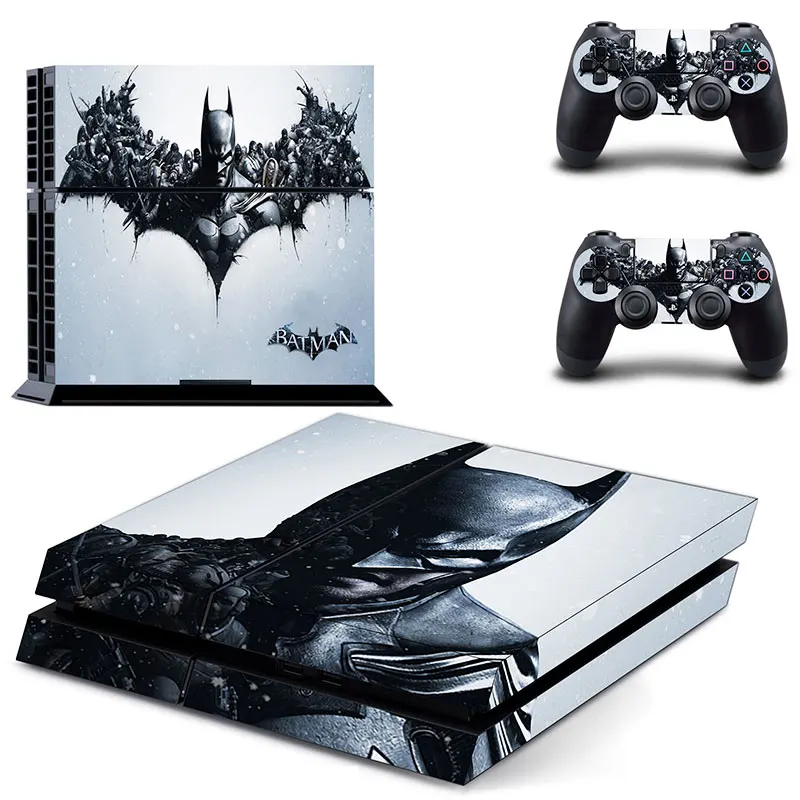 Бэтмен Аркхэм город ps4 наклейки кожи стикер для Sony Play Station4 консоль и 2 контроллера