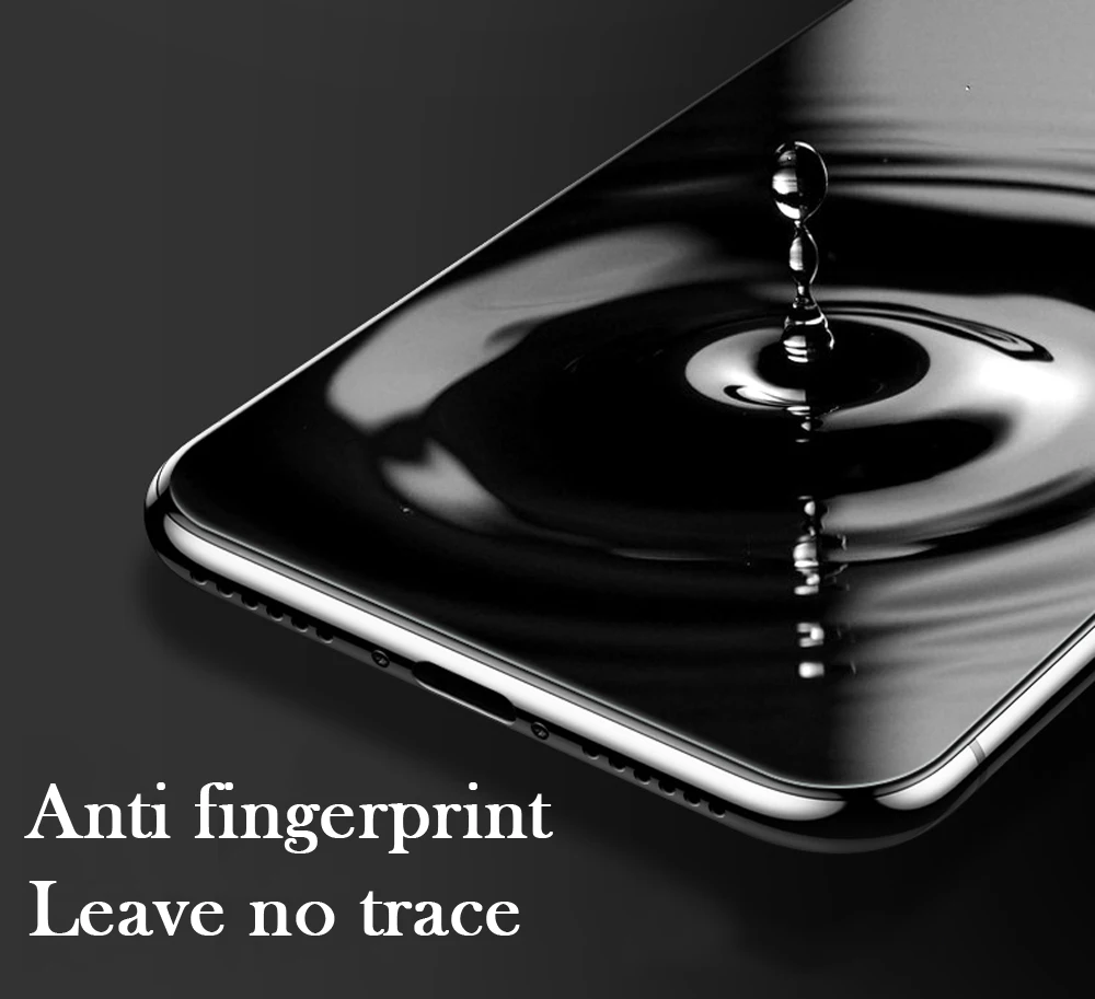 New 7D Screen Protector Curved Edge Full Cover Protective Glass For iphone X 8 7 6 Plus 9H Protective Glass white black Film (23)