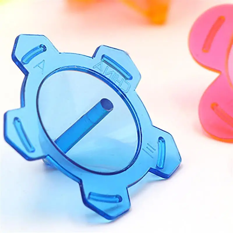 FunPa 24PCS Spinning Tops Party Gifts Random Color Plastic Mini Spin Tops Spinning Toys Kids Toys Party Favors