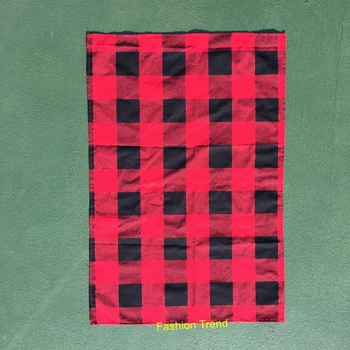 

250pcs/lot monogram heat press vinyl Christmas buffalo plaid kitchen towel personalize tea towel home decoration