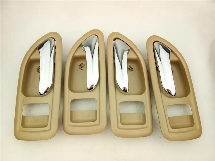 

4PCS Beige INSIDE DOOR HANDLE FOR Great Wall Haval hover H3 H5 2010-2013 inside Handle car handle door knob