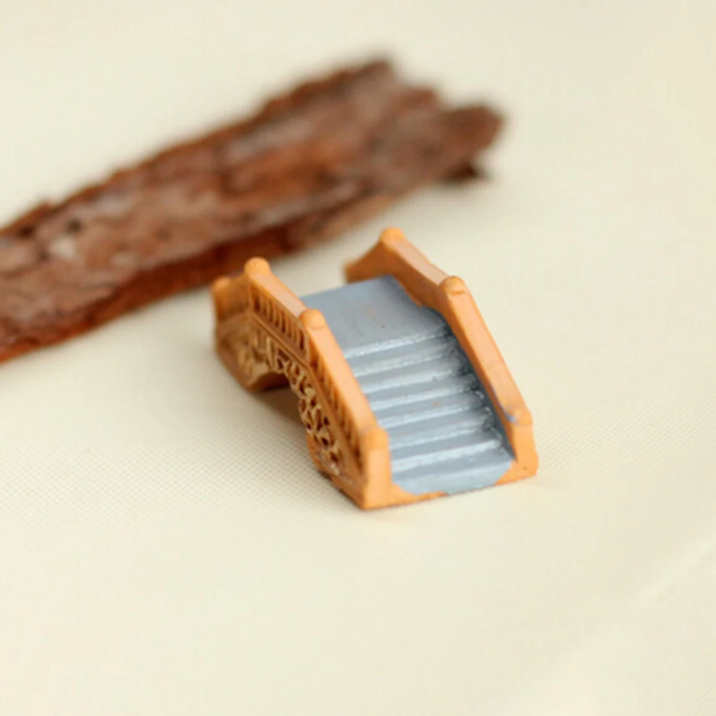 Каменный мост статуэтки Mini Изделия из смолы Сказочный Сад миниатюры DIY Террариум/суккуленты/Micro Пейзаж украшения