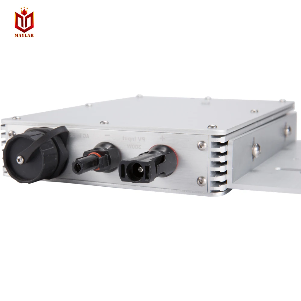 

Maysun600W 22-50VDC 220VAC Solar on grid tie micro inverter with 4 MPPT Function And 2 Meters Cable Waterproof!!!