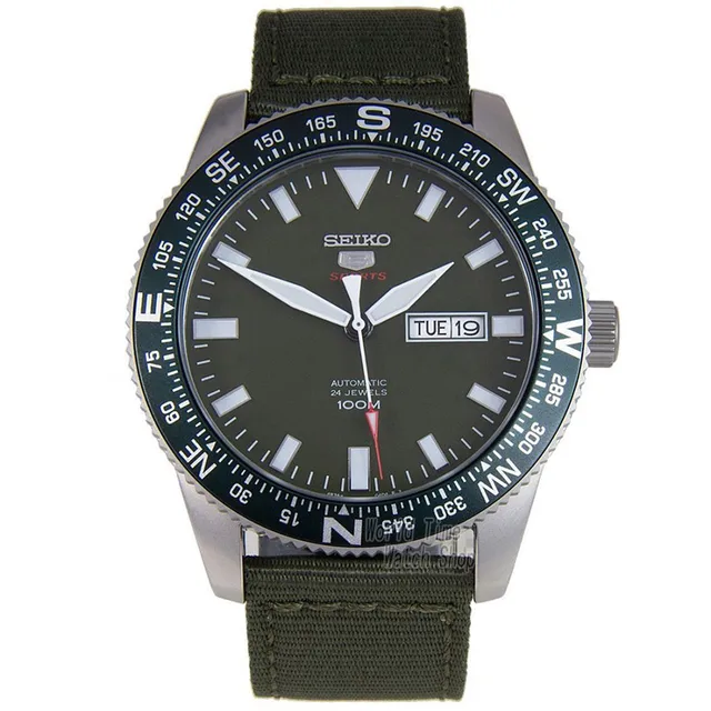 Buy seiko watch men 5 automatic watch Luxury Brand Waterproof Sport Wrist Watch