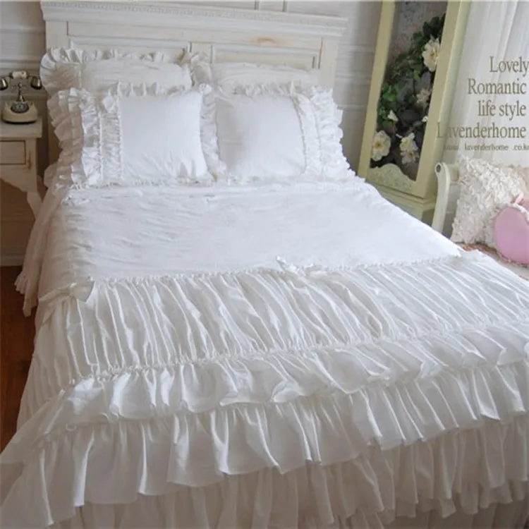 Beautiful Wedding Cake Layers Bedding Set Twin Full Queen King