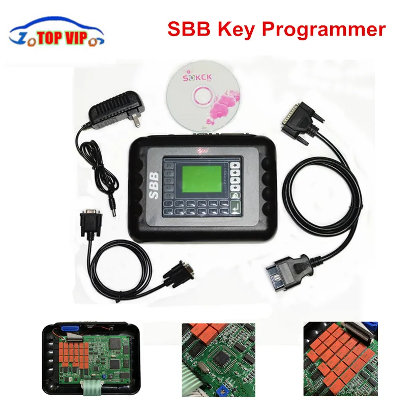 

Newest SBB Key Programmer SBB V33.02 Support Multi-Language Auto Silca SBB Programmer Immobilizer Transponder free shipping