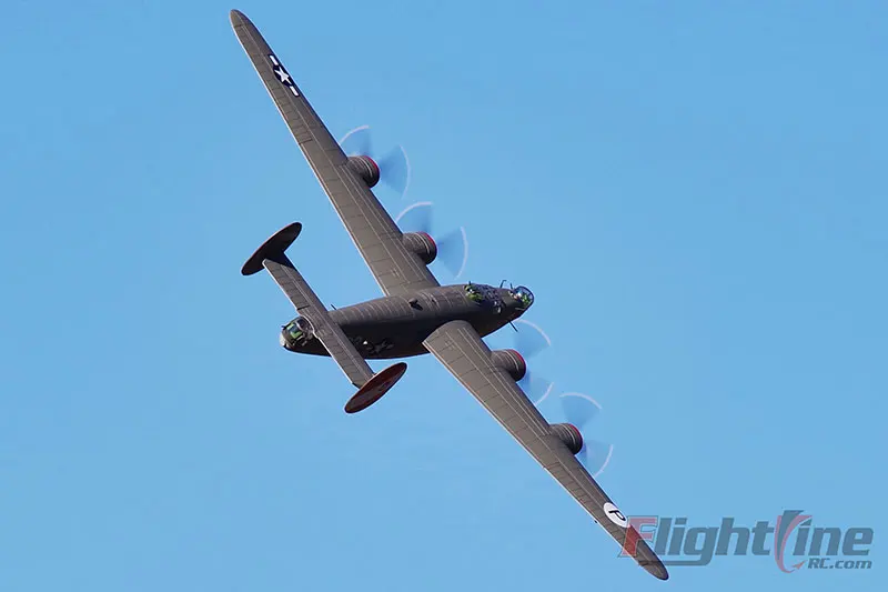 FREEWING B24 Liberator RC самолет pnp Flightline EPO