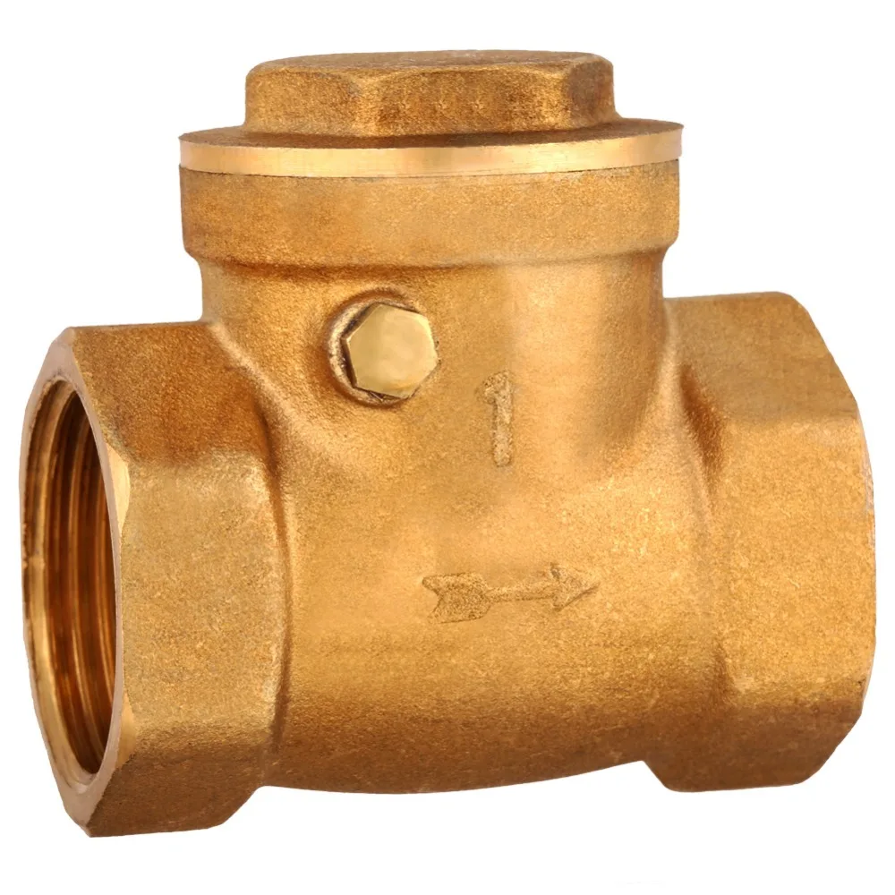 232PSI обратный клапан внутренняя резьба клапана сантехника воды клапаны DN15/D20/D25 односторонний клапан латунный обратный клапан