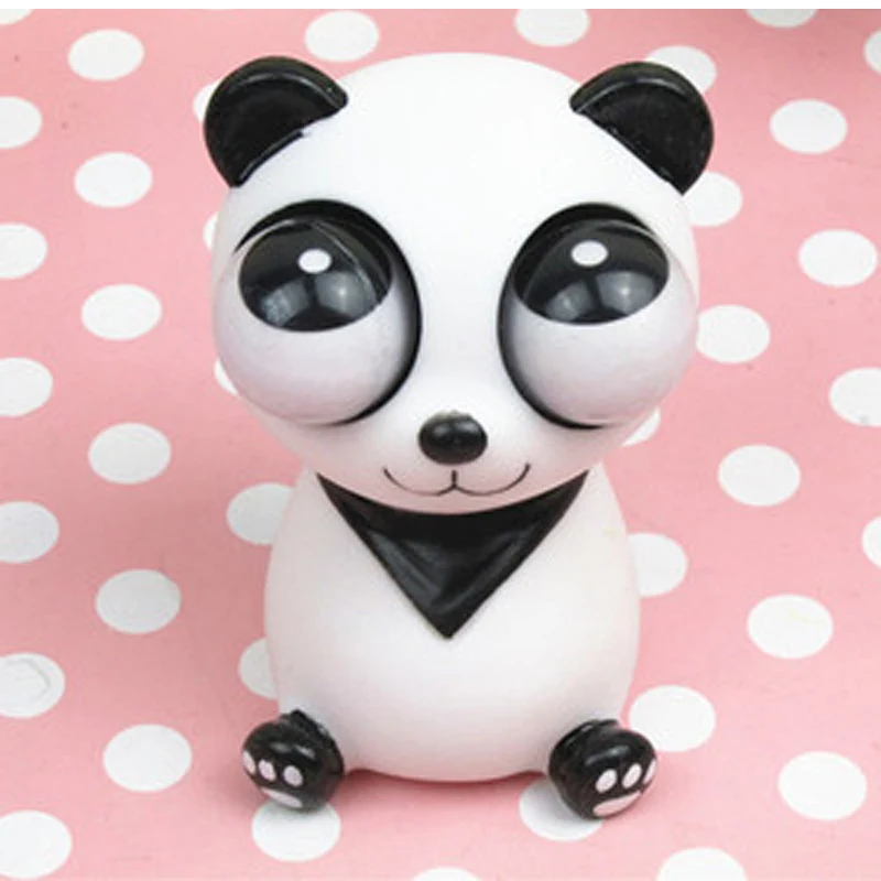 MYHOESWD забавные выдающиеся глаза медведь утка игрушка панда настольная игрушки офис стресса игрушки выжать стресса аутизм настроение
