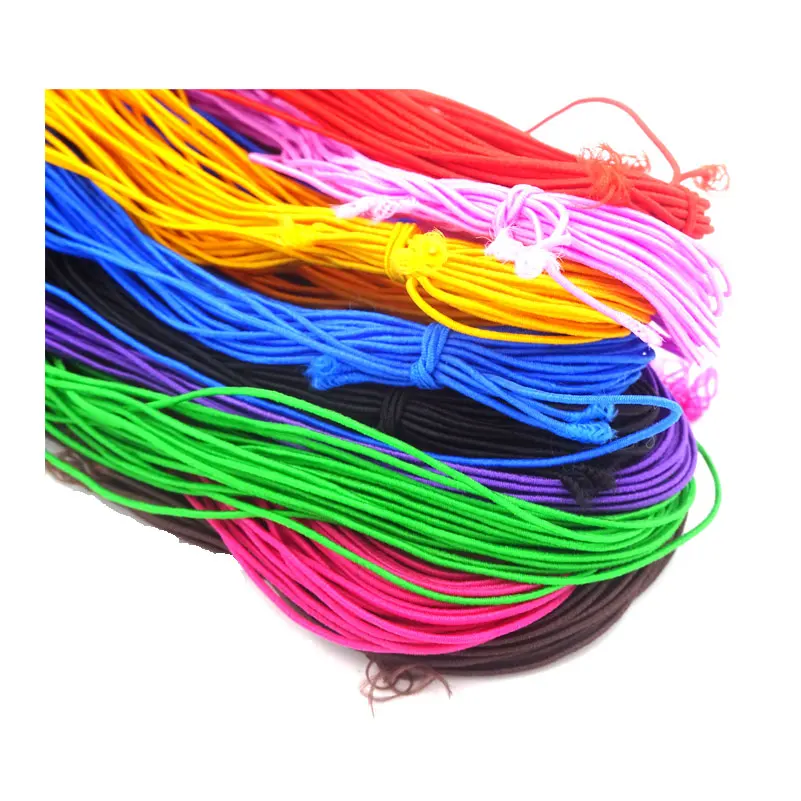 1mm Elastic Cord Beading Thread 120meters(12 Meter*10Bundles) Stretch Koord String Bracelet Parts Jewellery Making Supplies Jewelry Findings