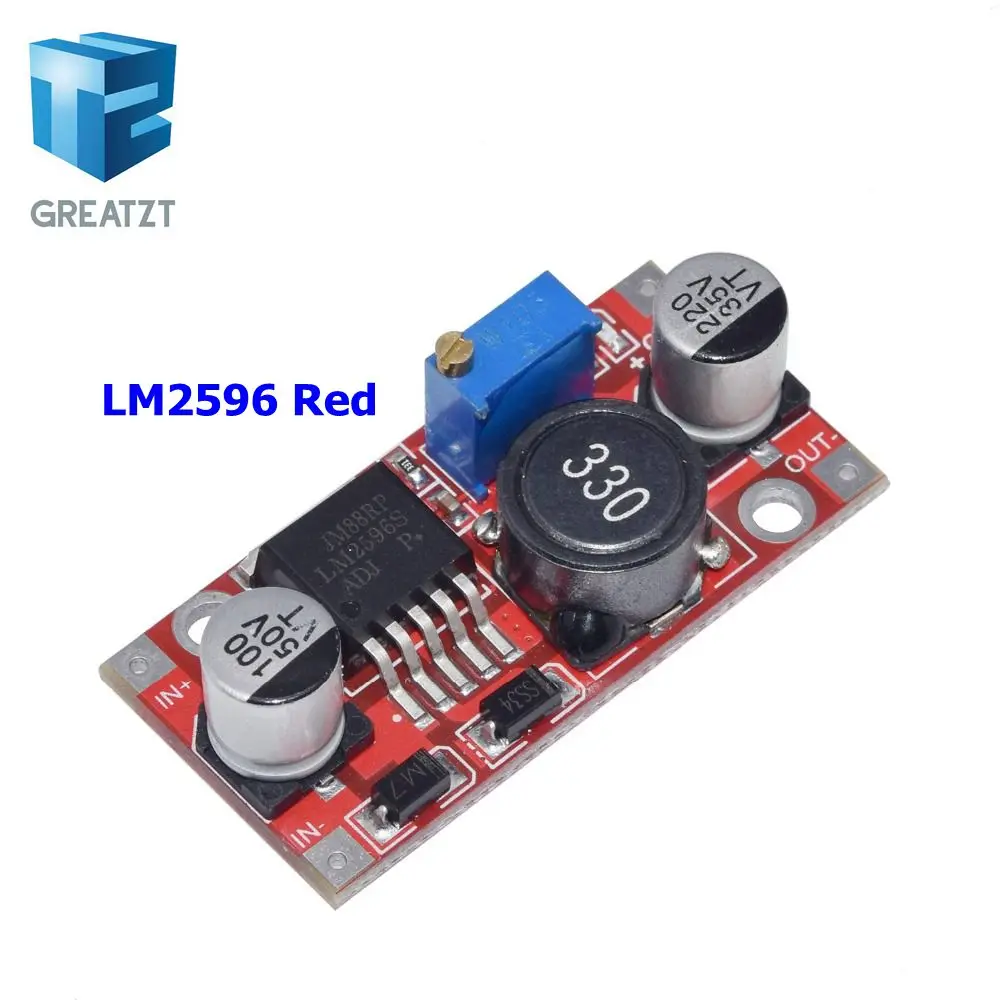 Высокое качество 3A Регулируемый DC-DC LM2596 LM2596S вход 4 V-35 V Выход 1,23 V-30 В постоянного тока dc понижающий Питание Регулятор модуль
