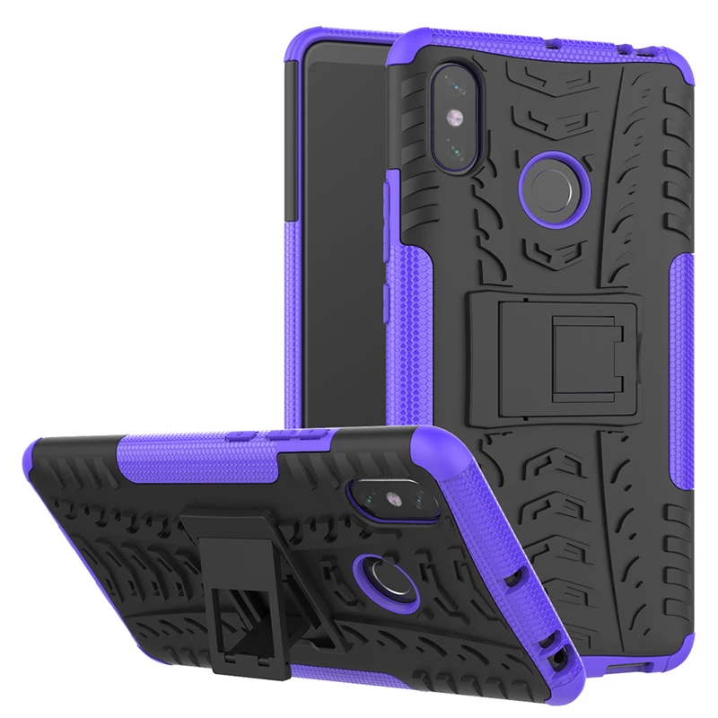 Heavy Duty Armor Case 2 In 1 TPU + PC Shookproof Cover For Xiaomi Max 2 Max 3 Xiaomi Mi 5S Plus 5X 6X A1 A2 F1 Xiaomi Mi 8 Coque (8)