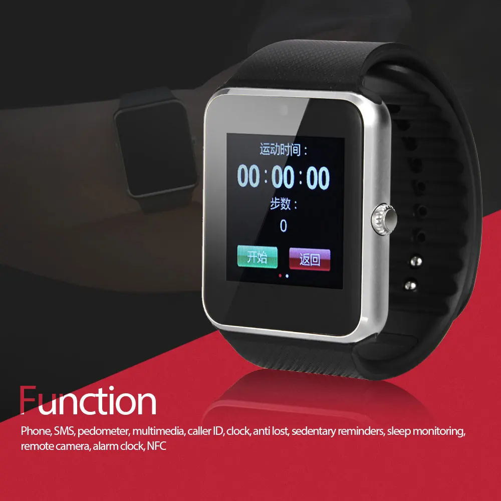 MEMTEQ 1 54 "ЖК дисплей Bluetooth Смарт наручные часы NFC для iOS Android samsung iPhone I большой м 3 2 0
