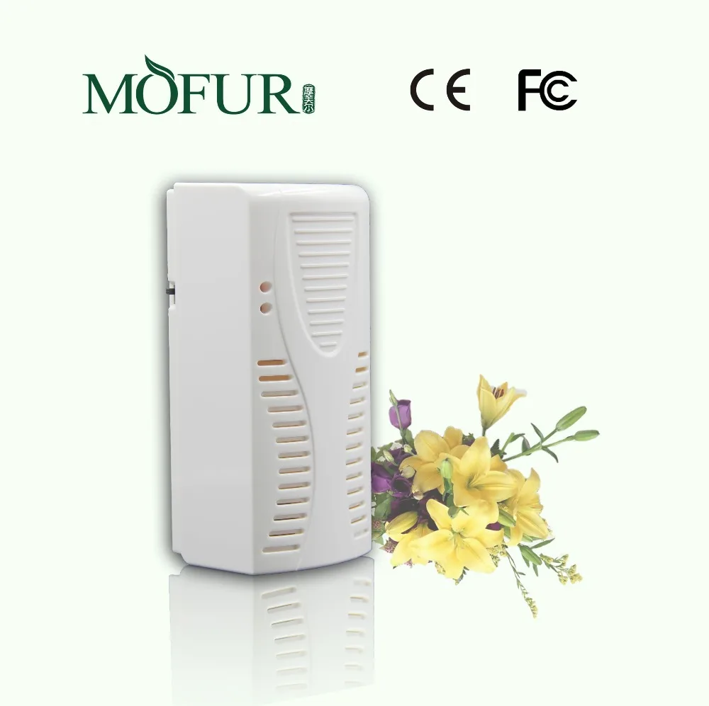 battery powered aroma diffuser scent machine, automatic aerosol dispenser liquid perfume refill