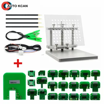 

Best Quality Dimsport aluminium BDM frame with Full Set 22pcs adapters for kess ktag KTM LED BDM Frame ECU RAMP Adapters Steel