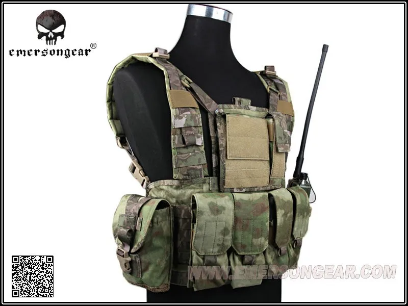 Emerson RRV тактический жилет с Pouchs Набор Камуфляж снаряжение Airsoftsports EM7443 MultiCam aor