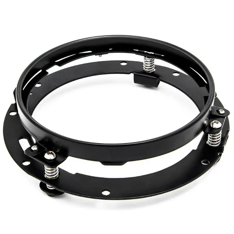 

7Inch Black/Chrome Motorcycle LED Headlight Adapter Mounting Ring Bracket for 1991-2013 Softail Touring 7" LED Headlight