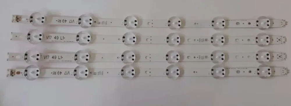 

LED strip For LG 49UV340C 49UJ6565 49UJ670V V17 49 R1 L1 ART3 2862 2863 6916L-2862A 6916L-2863A