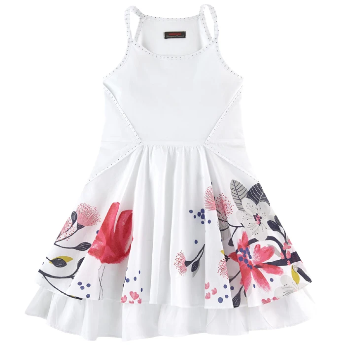 catimini girls dresses summer 2016 baby girl print child sleeveless dress brand catimini girls clothing 2
