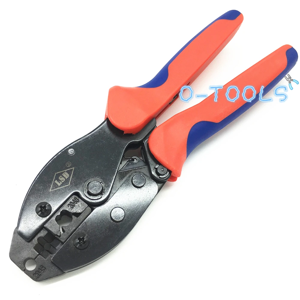 

Spark plug wire ratchet crimp tool LY-2048 wire crimper for crimping and stripping spark plug wires