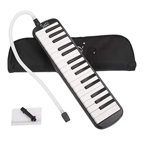 

larry 32 Key Piano Melodica With Mouthpiece Carrying Bag Box Organ Accordion Musical Instrument For Music Lovers Beginners Gift