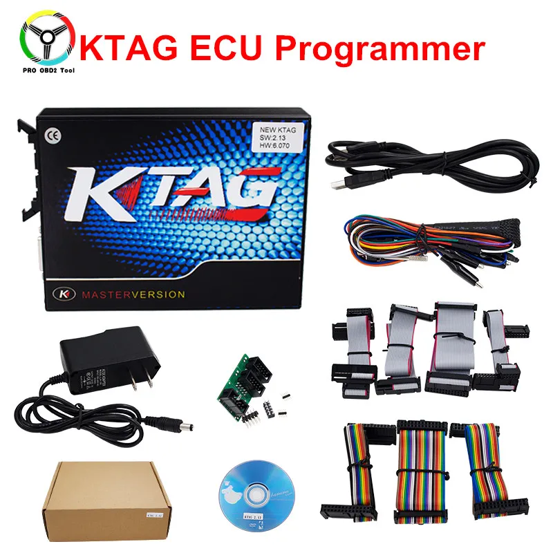 

2017 New Car-Detector KTAG V2.13 Master Version K TAG Firmware V6.070 ECU Programming Tool No Tokens Limited for Car Diagnostic