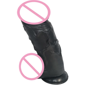 25.5*7.5CM thick huge dildo giant big penis suction cup Anal butt plug sex toy for women vagina  stimulate lesbian maturbation 2