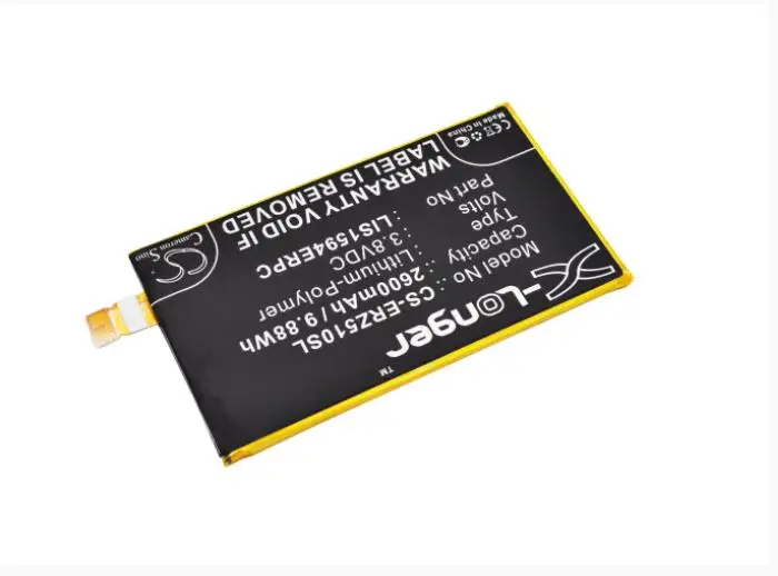 Cameron sino 2600 mAh батарея для SONY ERICSSON E5803 E5823 F3211 F3212 F3213 F3215 F3216 S50 SO-02H