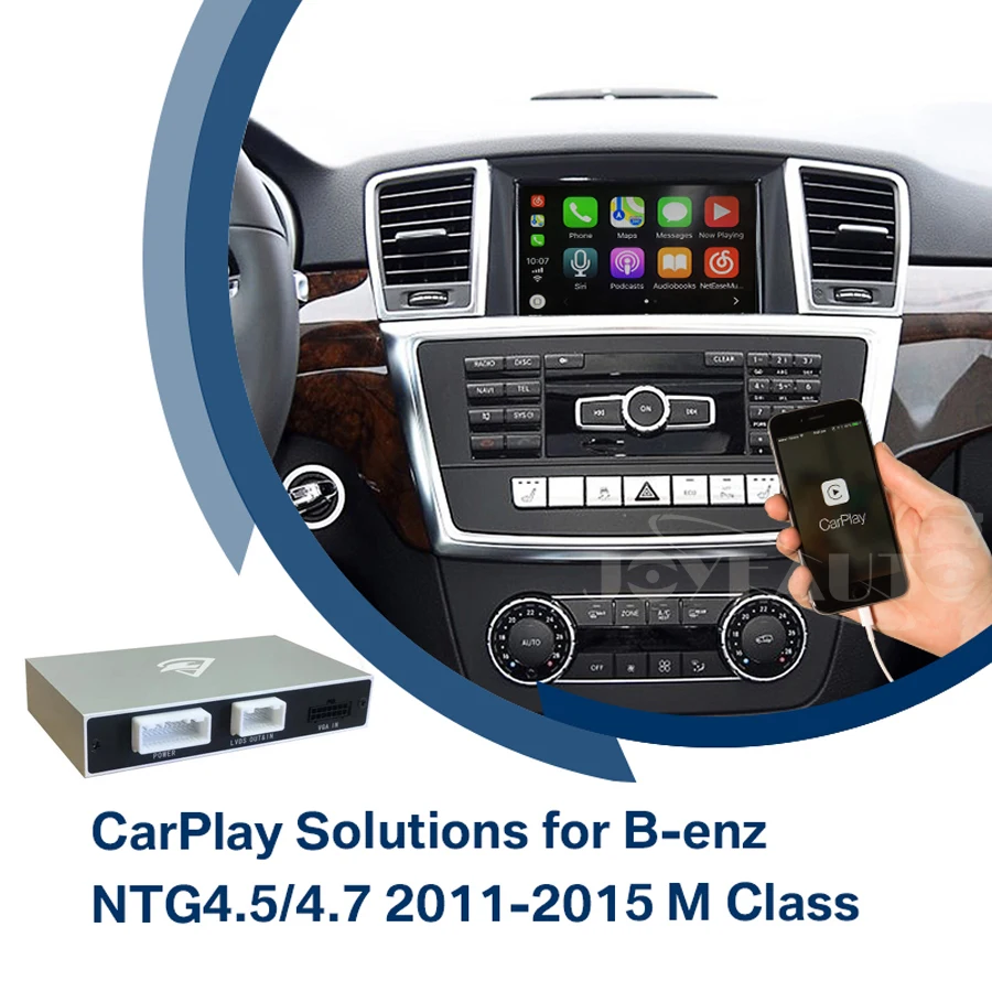Buy ZHOYITO Aftermarket Mercedes M class W166 2012 2015 NTG4.5/NTG4.7 Apple
