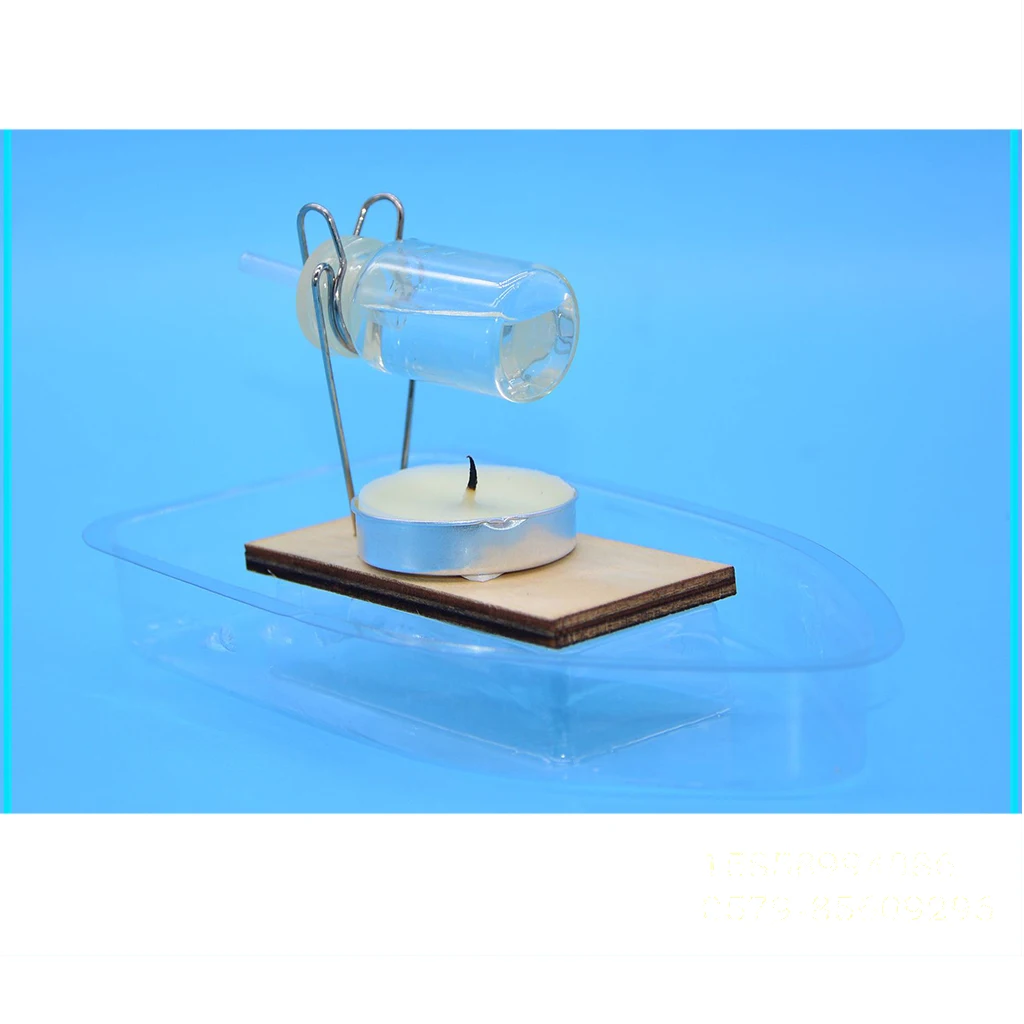 Educational DIY Steamboat Model Kit, Junior High School Physics Teaching Tool