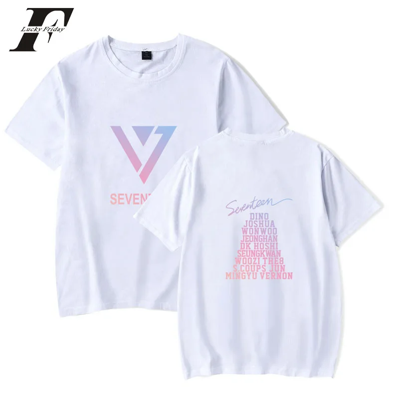 2018 Summer Kpop Seventeen T Shirt Short Sleeve Cotton T Shirt Seventeen Tshirt For Women Men Tshirt Plus Size Clothing T Shirts Aliexpress 2018 Summer Kpop Seventeen T Shirt Short Sleeve Cotton T Shirt Seventeen Tshirt For Women Men Tshirt Plus Size Clothing T Shirts Aliexpress