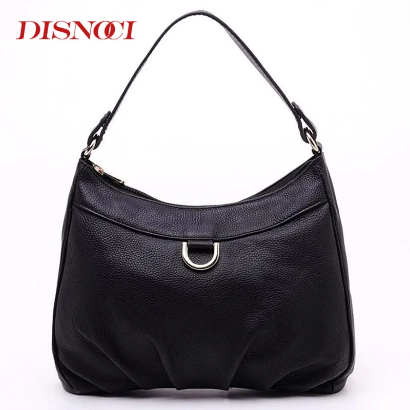 

DISNOCI Cowhide Women Handbags Ladies Genuine Leather Women Messenger Bags Small Crossbody Bags Office Ladies Shoulder Bag