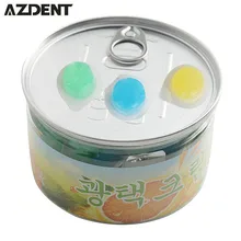 80pcs/Box AZDENT Dental Teeth Whitening Burnisher Polisher Whitener 3 Flavors White Smile Tooth Polishing Paste