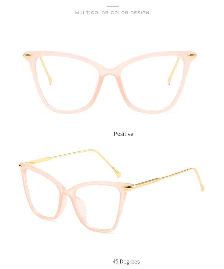 20 штук в партии оптом оправа glasse женские очки для глаз кошки большие прозрачные очки оправа для женщин