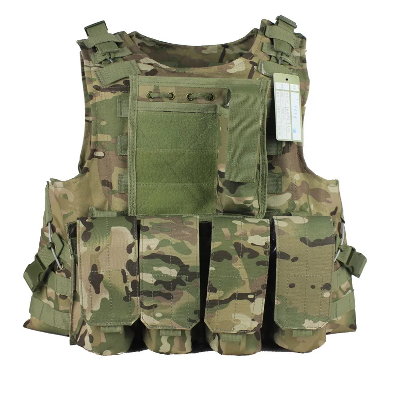 Military Vest Molle Tactical Vest Army vests MULTICAM  Color PRO MOLLE VEST free shipping