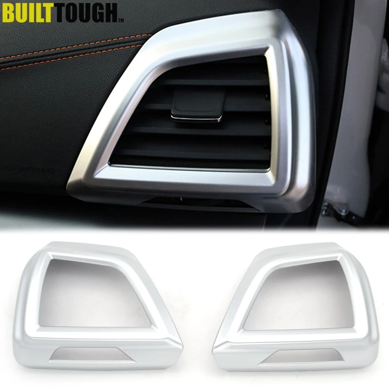 For Subaru XV Crosstrek 2018 Interior Front Side Air Vent Dashboard Outlet Chrome Cover Trim Bezel Molding Overlay Car Styling | Автомобили