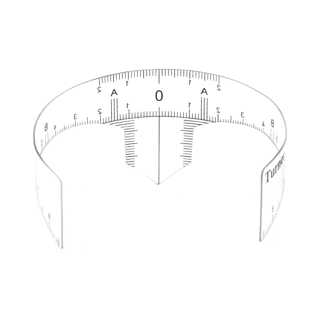 10pcslot reusable semi permanent eyebrow ruler makeup eye