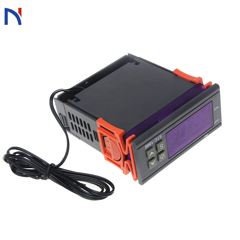 

Temperature Sensor STC-1000 Digital Temperature Controller 12V 24V 220V 10A LED Thermoregulator Thermostat With Heater Cooler
