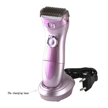 Доступная перезарядка Водонепроницаемая электрическая Женская бритва для волос и средство для удаления волос ножка с чистой щеткой Электрическая depiladorF5.29