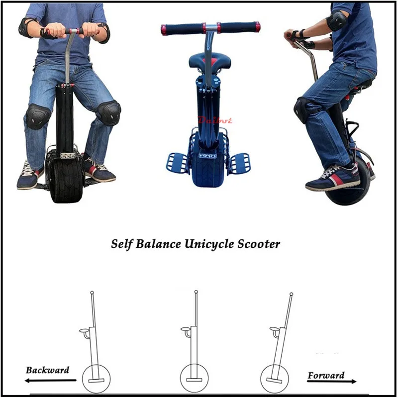 Электрический Одноколесный велосипед Daibot Monowheel самокат электрический 60 в 500 Вт С