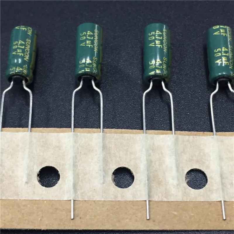 100Pcs Electrolytic Capacitors 50V 470uF Volume 10x17 mm 470uF 50V