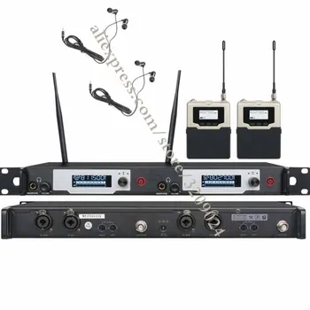 شراءفي الأذن المزدوج قناة إطلاق اللاسلكية رصد سماعة Mic المرحلة اللاسلكية العودة الاستماع نظام الترجمة الفورية