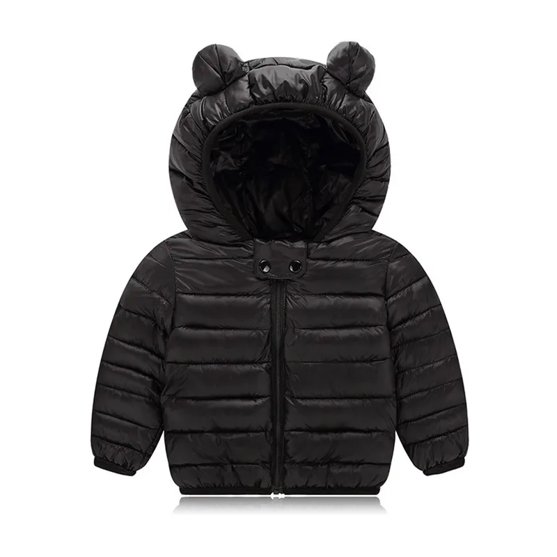 COOTELILI Cute Bear Warm Winter Coat For Girls Thicken Children's Winter Jackets Parkas Baby Girls Boys CLothes 80-120cm  (14)