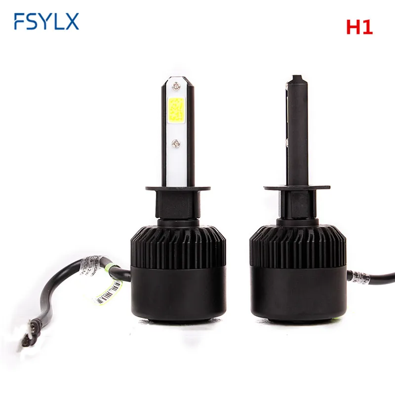 

FSYLX COB 16000lm Car LED Headlight COB H3 H4 H7 H8 H11 9005 9006 LED day time driving fog lamps COB LED Headlamp Car Headlight