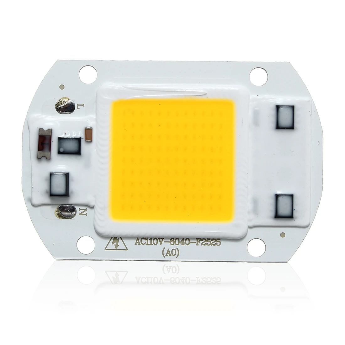 40X60 мм чип 220 В DIY COB 30 Вт 2600лм нет необходимости драйвер вход Smart IC Высокий люмен светодиодный светильник для DIY прожектор