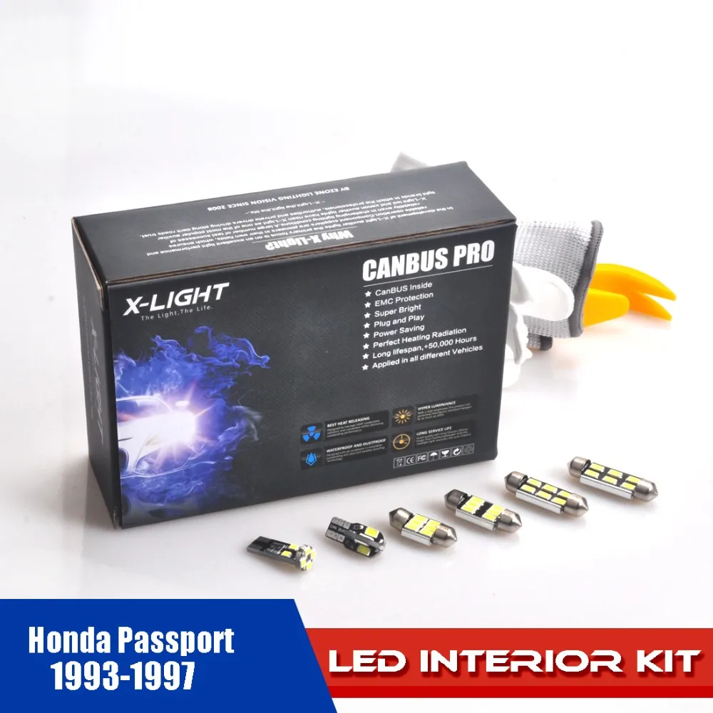 14pcs Premium Error Free Canbus LED bulb Interior Dome Light Package