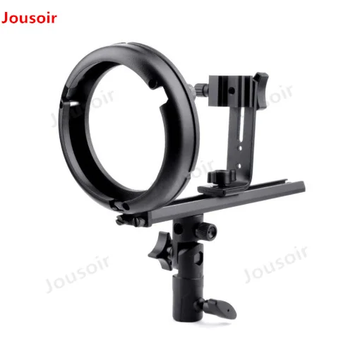 New-Pro-Speedlite-T-Bracket-Bowens-S-Mount-Fit-Strobist-Hot-Shoe-Mount-Adapter-Flash-Free