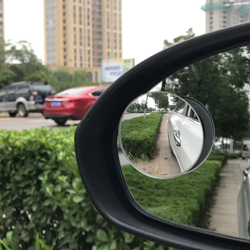 

2pcs Auto 360 Wide Angle Round Convex Mirror Side Blindspot for Alfa Romeo 147 156 159 Alfetta Berlina Brera Mito Giulia Milano